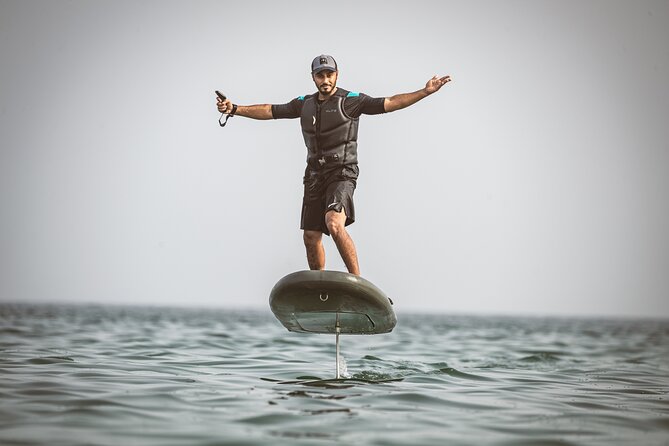 1 Hour E-foil Experience in Muscat - What E-Foiling in Muscat Actually Feels Like