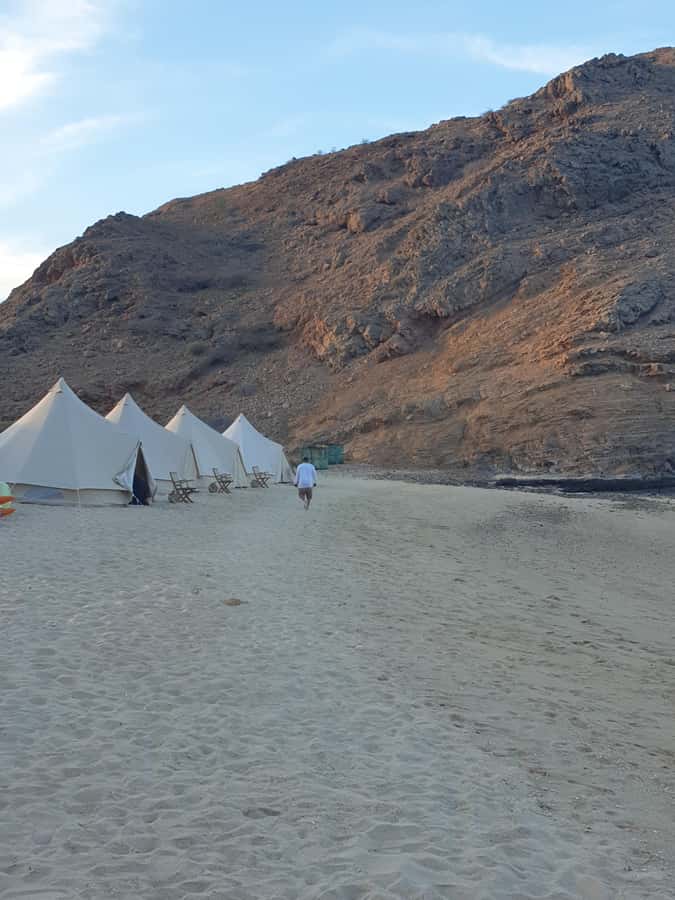 Camping to the Daymaniyat Islands with an overnight stay - The next morning and return to Oman