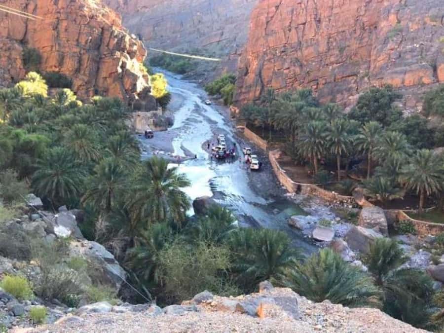 Day Trip to Jabal Shams, Wadi Nakhar, Misfat Al Abriyeen - Jabal Shams, Oman’s great canyon viewpoint