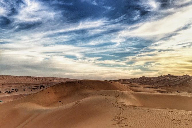Desert Experience: Wahiba Sands & Wadi Bani Khalid Full-Day Tour - Wahiba Sands and the first desert views