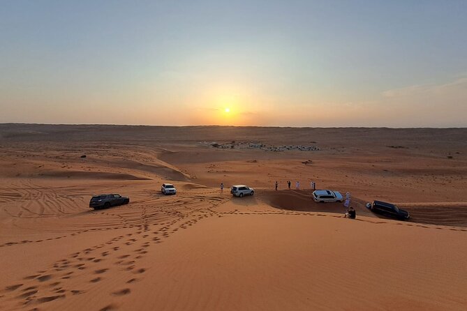 Desert Guided Overnight Camp Tour - Sunrise over Wahiba Sands