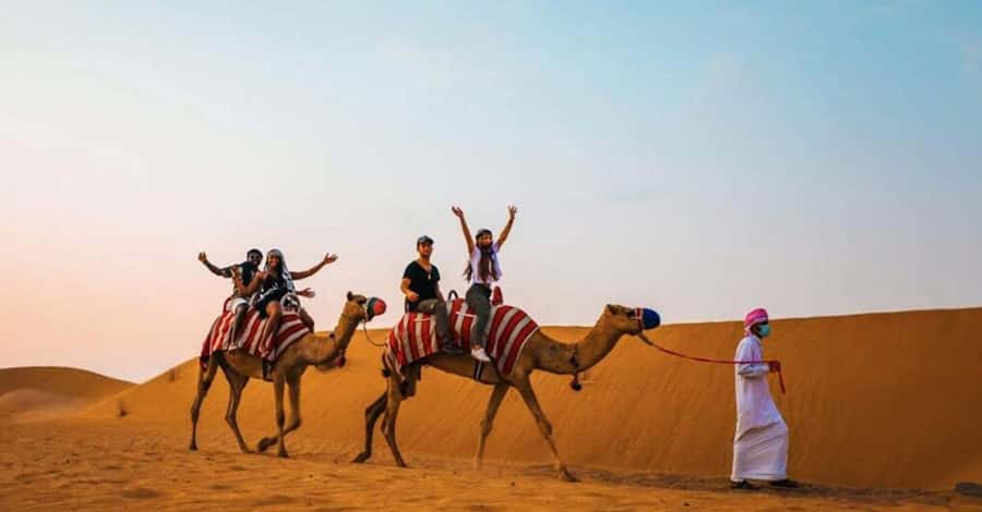 Desert Safari - Private 4WD car - Private dining and the BBQ dinner