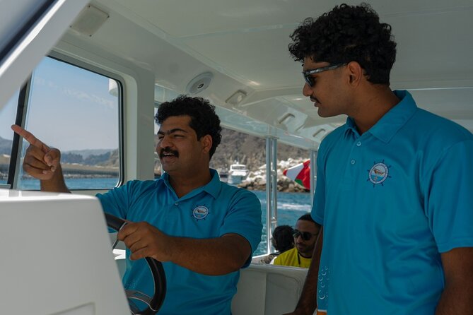 Dolphin Watching and Snorkeling Cruise Experience in Muscat - Snorkeling in the clear water of Bander Khairan
