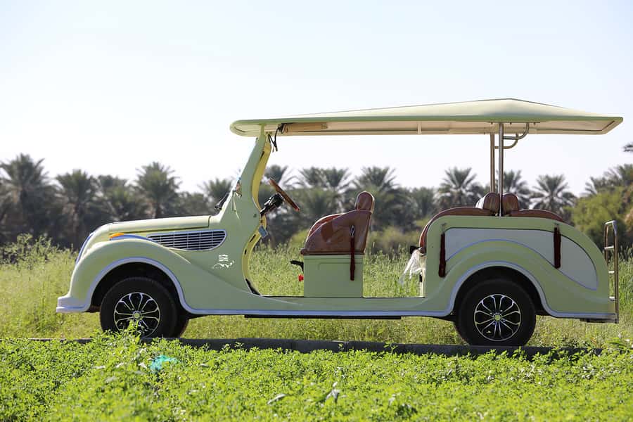 From Al Hamra: Al Hamra Electric Cart Tour - Meeting the Cart at Heritage Village