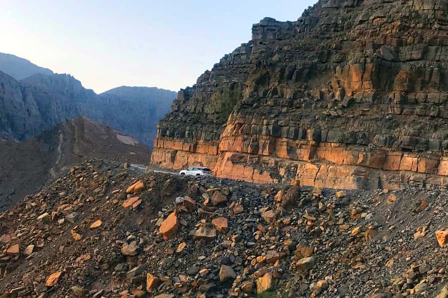 From Khasab: Half-Day Mountain Safari to Jabel Harim - What the 4WD ride feels like