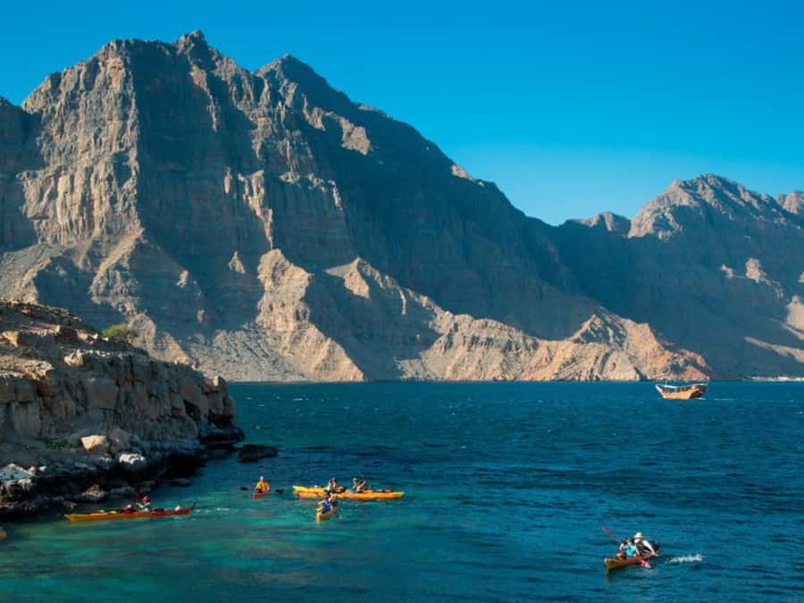 From Khasab: Kayaking Tour in Khasab with Lunch - Khor Sham Gives You a Different View of Musandam