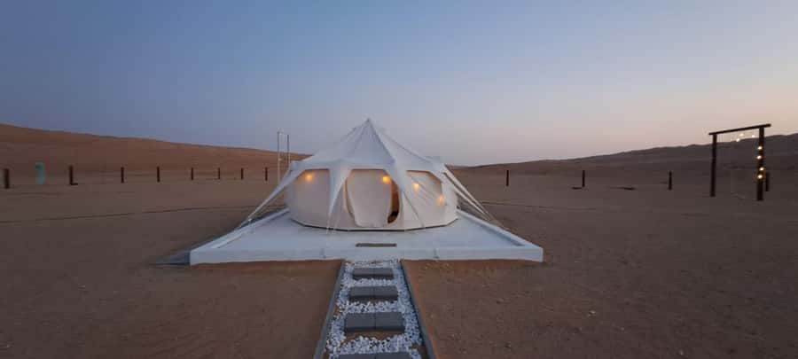 From Muscat: Guided Overnight Desert Camp Tour - Wahiba Sands after the wadi