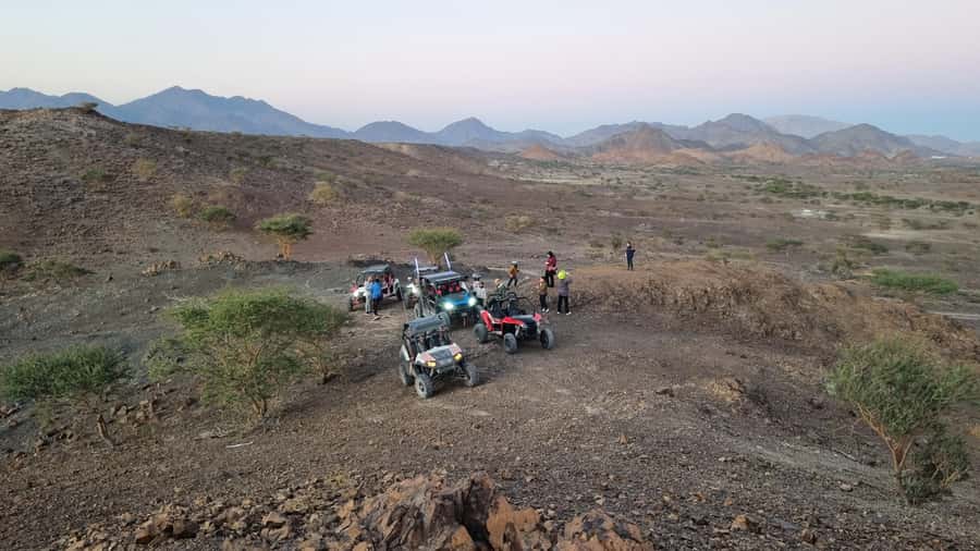 From Muscat: Self-Drive ATV Adventure in Wadi Al Rak - The Hilltop Pause and Sunset Views