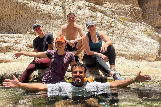 From Muscat Wadi Shab and Bimmah Sinkhole Tour - The boat ride gives the morning a proper start