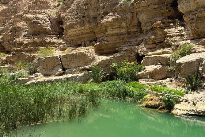 From Muscat Wadi Shab and Bimmah Sinkhole Tour - What the sinkhole stop adds