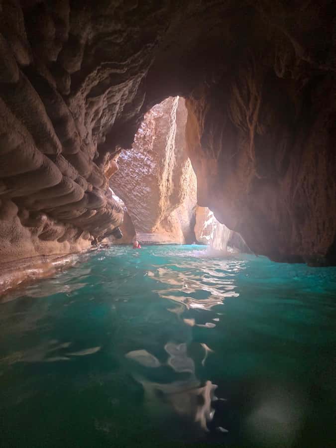From Muscat: Wadi Shab Expedition - Bimmah Sinkhole adds a shorter final stop