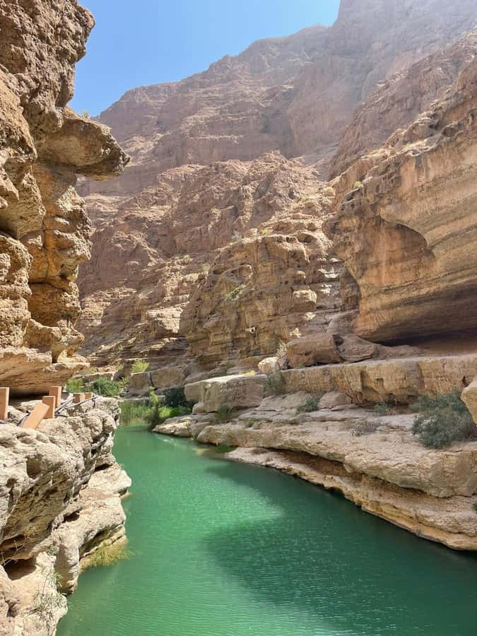 From Muscat: Wadi Shab & Sinkhole Private Tour & Free Lunch - The drive from Muscat to Oman’s coastal canyon