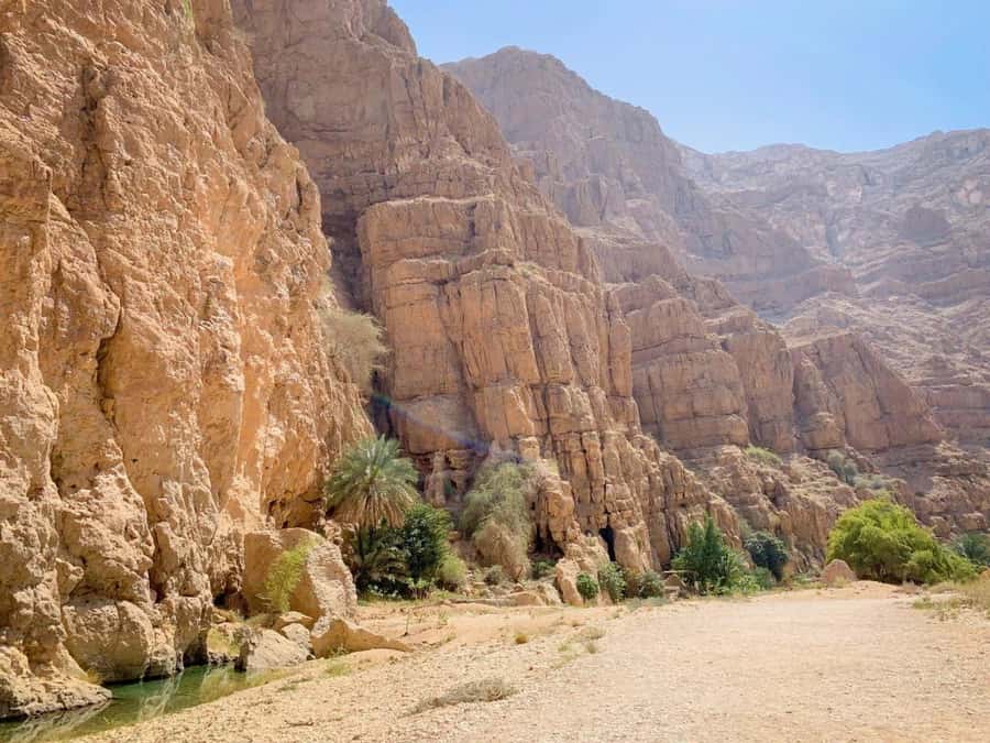 From Muscat: Wadi Shab & Sinkhole Private Tour & Free Lunch - A local lunch that breaks up the active morning