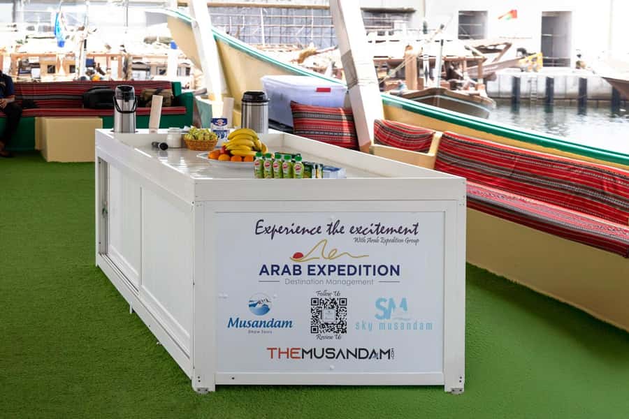 From UAE: Musandam Dibba Day Trip (Oman) - Swimming, snorkeling, kayaking, and banana boats