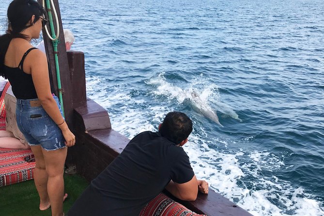 Full Day Dhow Cruise to Khor Sham with lunch & Snorkeling (Shore excursions) - Dolphin watching near the fjord entrance