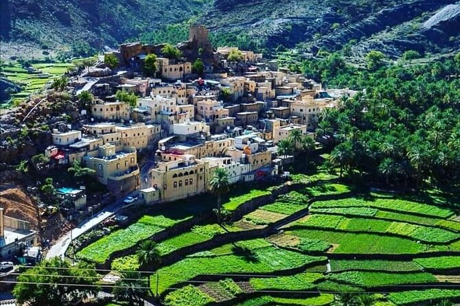 Full Day Wadi Bani Awf-Bilad Sayt Private Tour - Nakhal Hot Springs: a quiet local pause