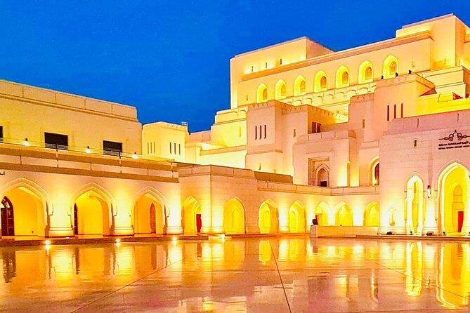 Half-Day Private Muscat City Tour - Top Landmarks in Just 4 Hours - Royal Opera House: grand architecture with an optional fee