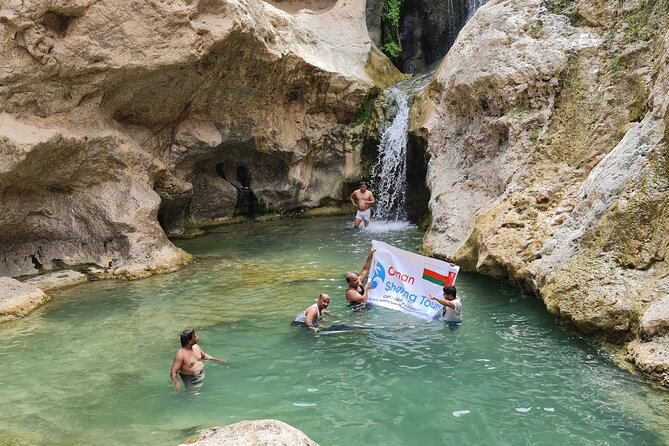 Hidden Gems of Oman: Sinkhole, Fins Beach & Wadi Tiwi Adventure - Entering the canyon toward Mibam village