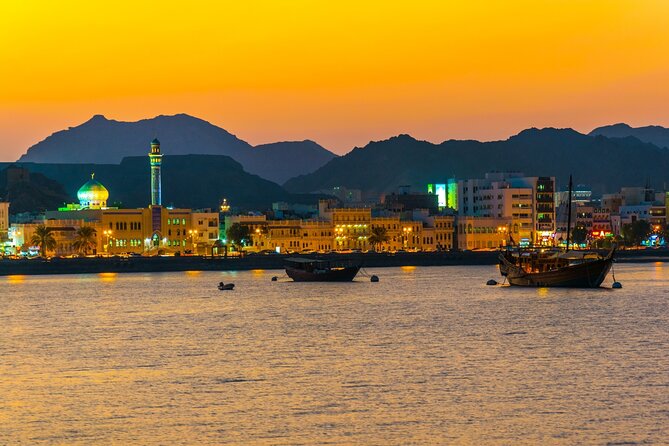 Historical Muscat Sunset Tour - The sunset bay and Al Bahar Road