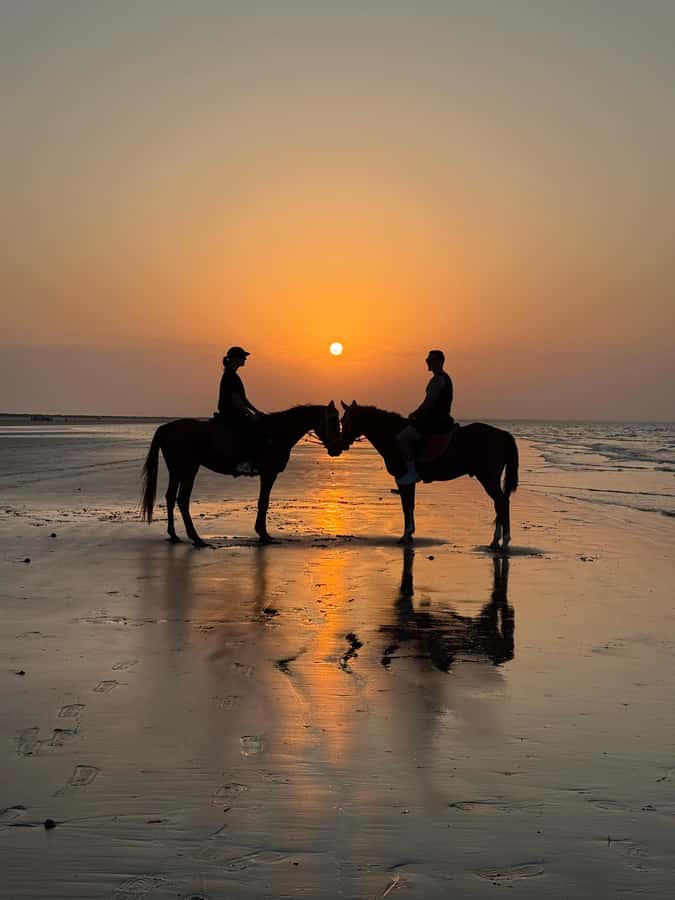 Horse Riding Muscat | Beach Horse Riding - The guides make the experience personal