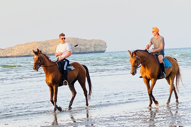 Horse Riding on the beach - Getting settled with the horses and equipment