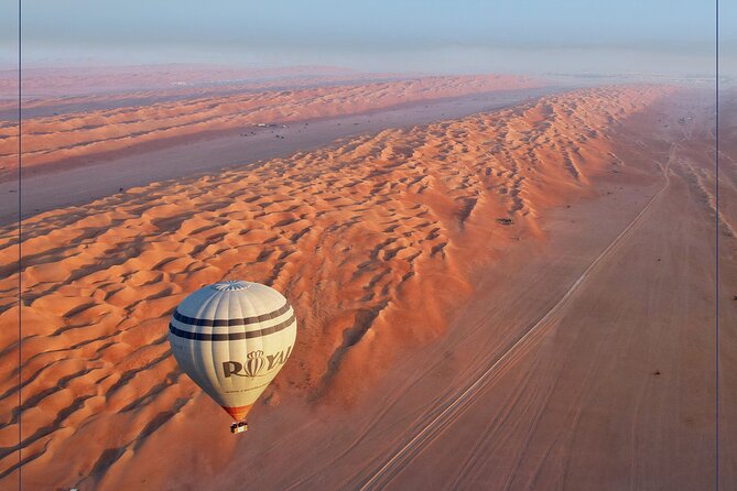 Hot Air Balloon Tour at Wahiba Sands - The first lift above Sharqiya Sands