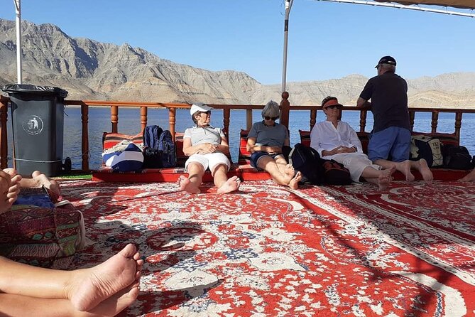 Khasab Dhow cruise-Half day with summing, dolphin watching - Dolphin watching in the Musandam Sea