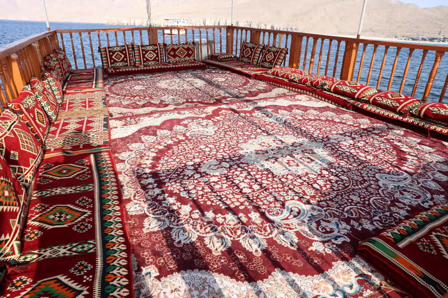 Khasab: Dhow Cruise with Lunch, Dolphin Watching& Snorkeling - Buffet lunch on the dhow