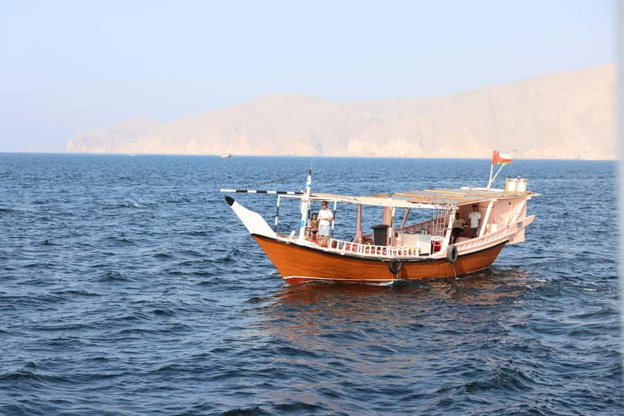 Khasab: Dhow Cruise with Lunch, Dolphin Watching& Snorkeling - Starting from Khasab or the cruise terminal