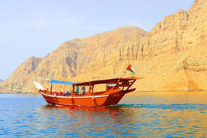 Khasab Full Day Dhow Cruise With Enjoying Snorkeling, Lunch & Dolphin Watching - Telegraph Island and the 1864 cable
