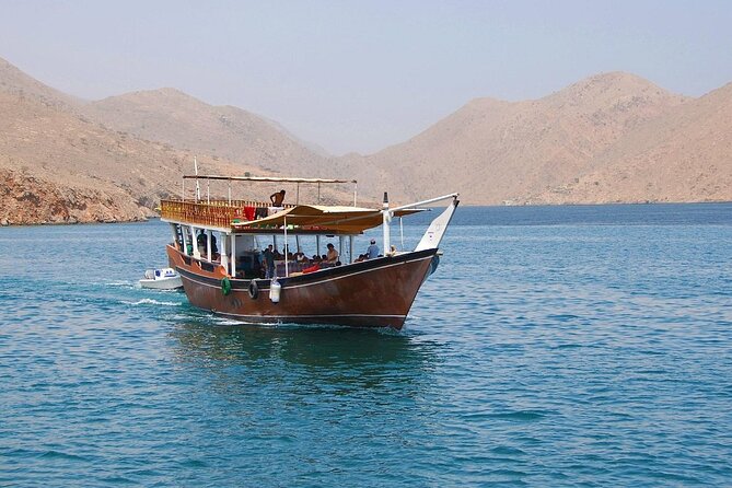 Khasab Musandam Full Day dhow cruise with lunch and Snorkeling - Seebi Island and the first swim