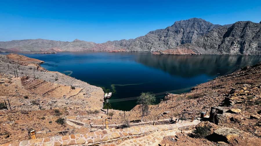 Khasab Musandam |Telegraph Island |Dhow Cruise | Dolphins - Seebi Island gives you a second chance to get wet