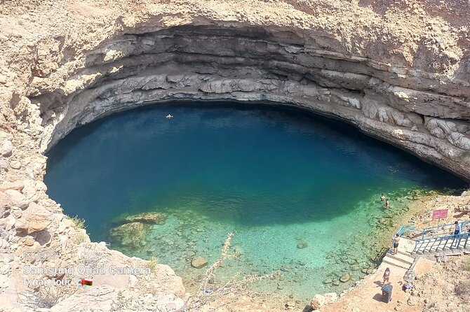Multi-Day Package Tours At Oman - Day 7: Qalhat, Wadi Shab, Fins Beach, and Wadi Dayqah Dam
