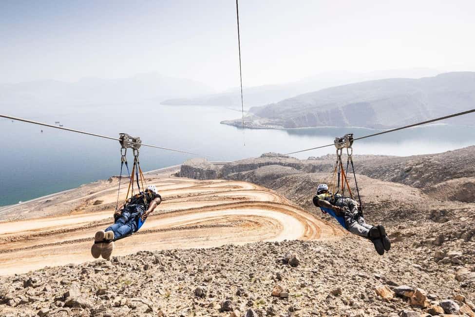 Musandam Zipline - The safety briefing and preparation