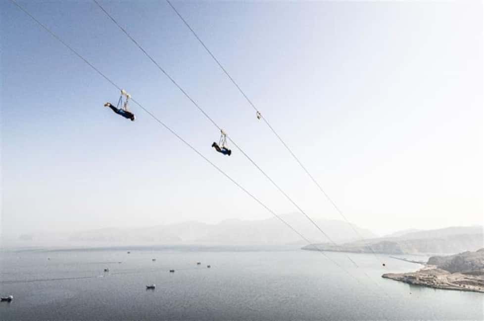Musandam Zipline - Arriving in Central Musandam