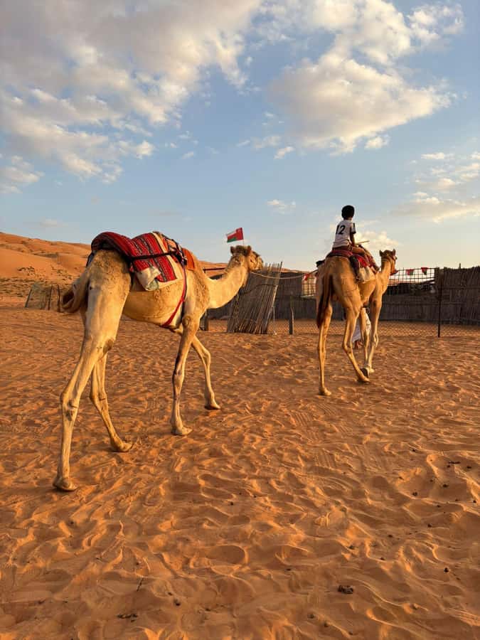 Muscat: Desert Sunset &Wadi Bnai Khalid Full-Day Tour+Lunch - Arriving at Wadi Bani Khalid