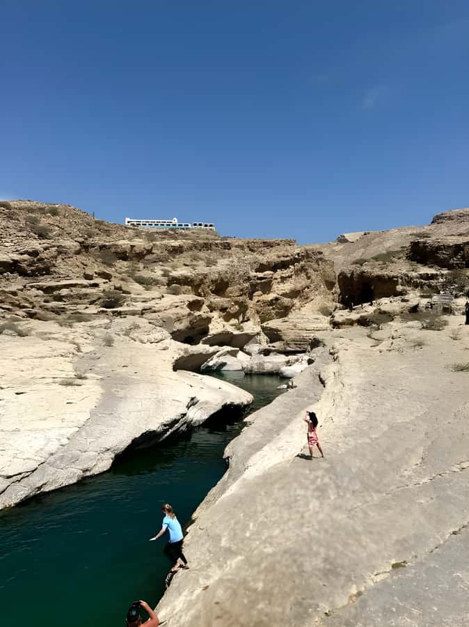 Muscat: Desert & Wadi Bani Khalid Tour with Quad Bike Option - Swimming in the clear pools of Wadi Bani Khalid