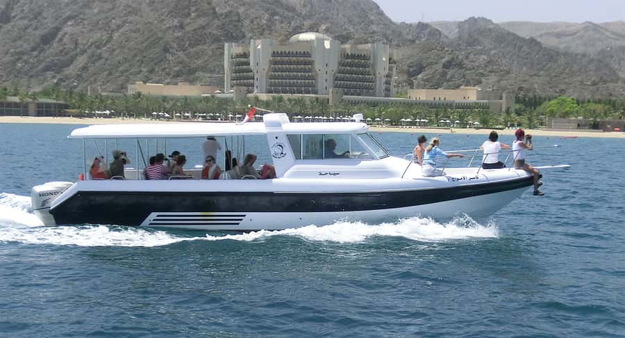 Muscat Dolphin Watching & Coastal Sightseeing Tour - What the speedboat ride feels like