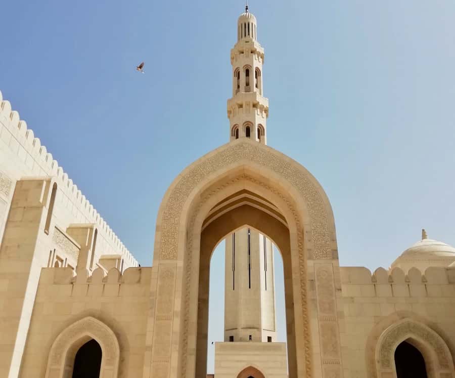 Muscat highlights : Private Muscat City Tour.. - Royal Opera House Muscat: polished design on Al Kharjiyah Street