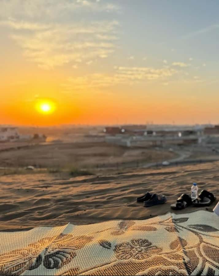 Muscat:Optional Quad Bike with Sunset Watching, Pickup&BBQ - Riding the Bawshar dunes for about 75 minutes