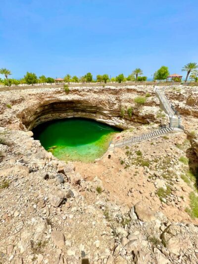 Private trip to Wadi Shab + sinkhole