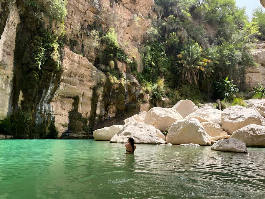 Muscat: Wadi Mibam Private Full Day Tour by 4x4 car - Lunch in Wadi Tiwi