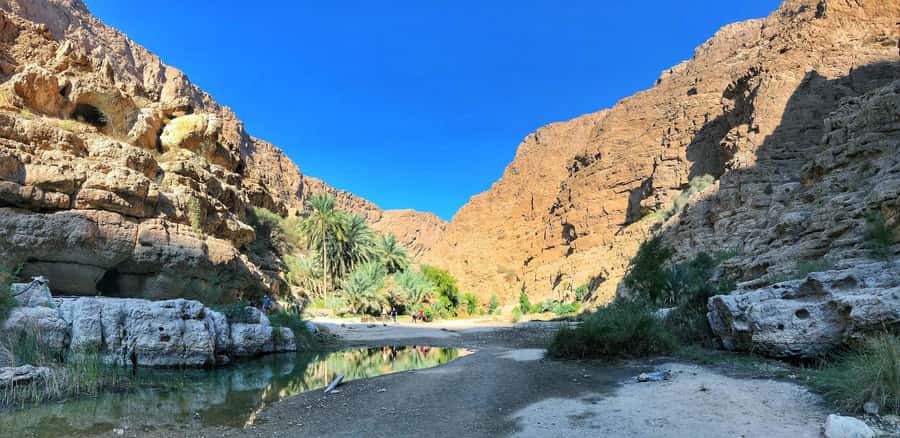 Muscat: Wadi Shab and Bimmah Sinkhole Full-Day Tour - Swimming to the Waterfall Inside the Cave