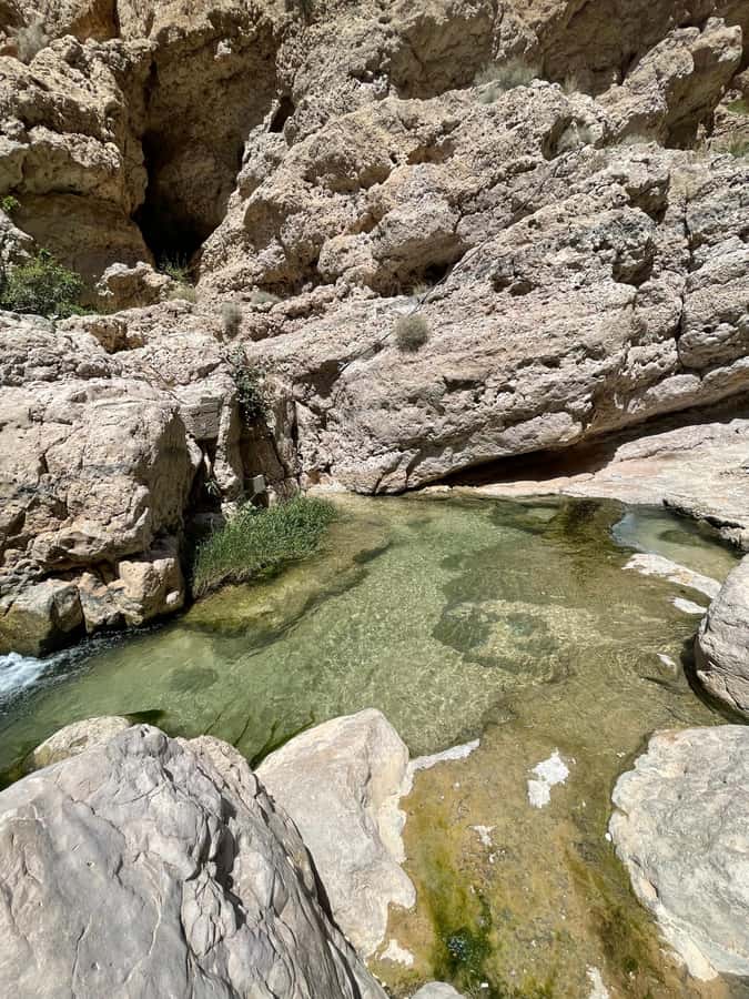 Muscat: Wadi Shab, Romantic Cave and Sinkhole Full-day Trip - Lunch, snacks, and the $40 value