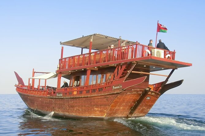 Omani Traditional Dhow Cruise: Sunset and Muscat Coastal View - Al Alam Palace, Seen From the Sea