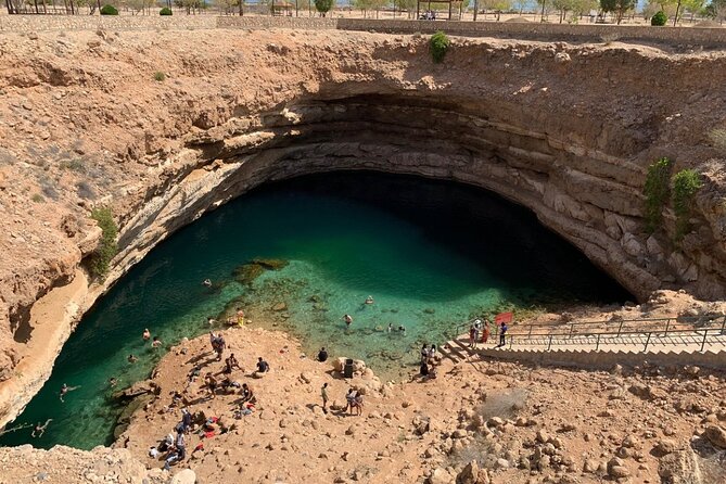 Private 2 Day Wadi Shab and Bimmah Sinkhole Tour - Qalhat adds an ancient coastal pause
