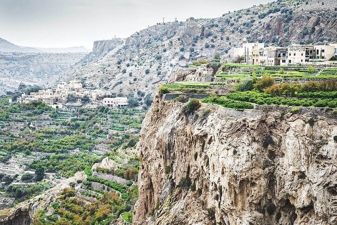 Private 2 - Days Jebel Akhdar Overnight Camping Tours - Wadi Bani Habib, orchards and a ruined village