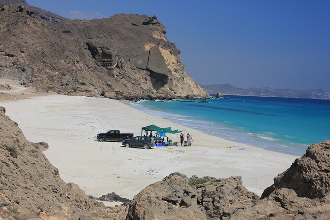 Private Caribian Orient (Swiming in Fazayeh Beach ) - The first mountain views on the road west