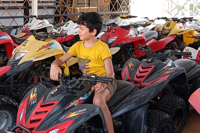 Private Desert Tour with Activities - Full Day - Quad biking across the sand