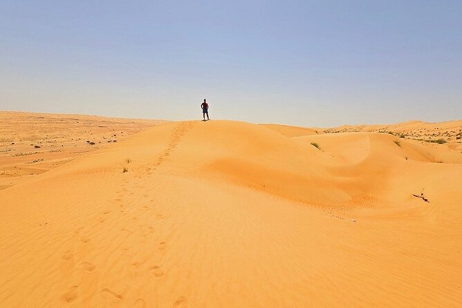 Private Full Day Tour to Wahiba Sands Desert and Wadi Hawer - A Bedouin home, coffee, dates, and camels